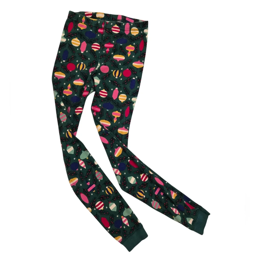 Hanna Andersson Christmas patterned pajama pants leggings